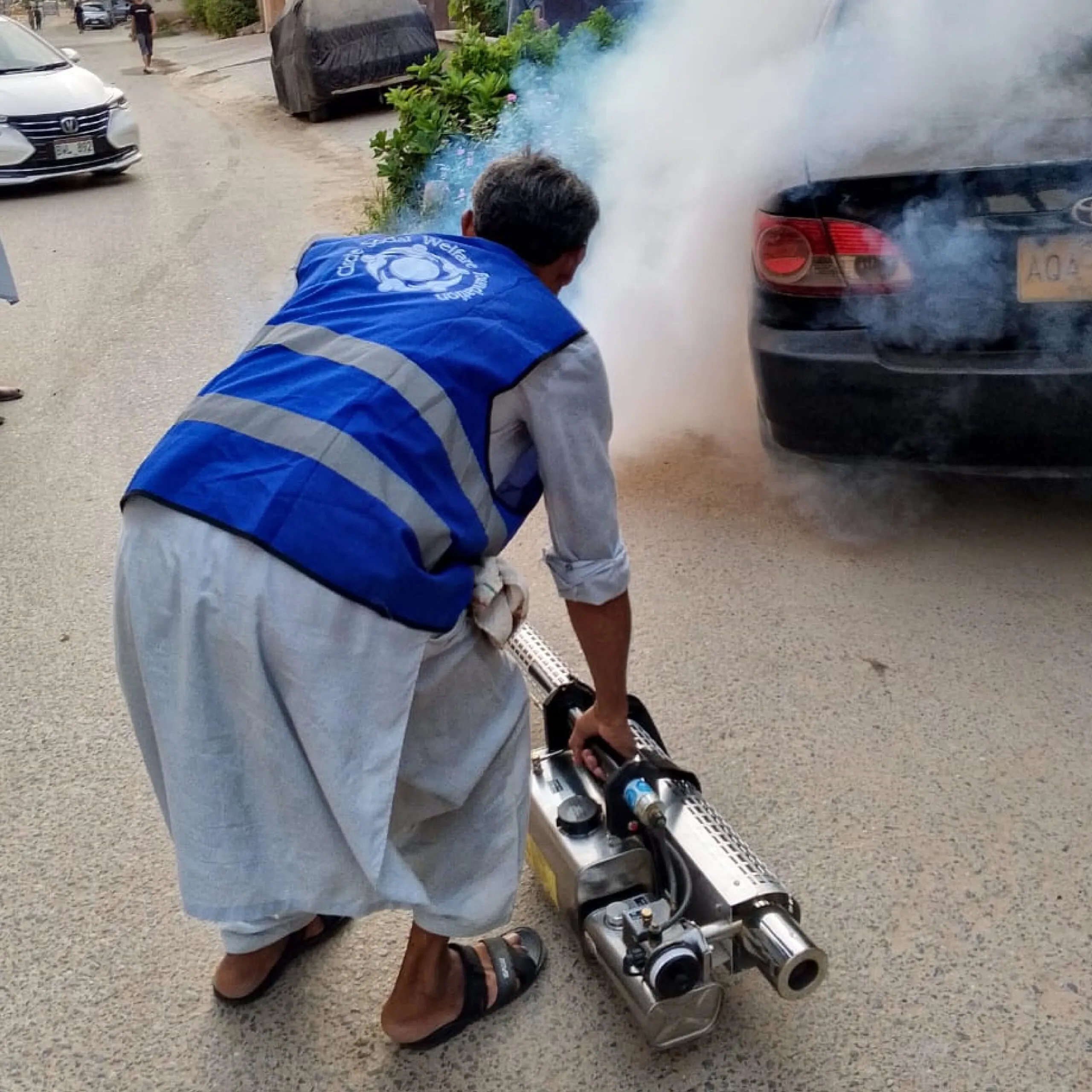 Community Protection through Regular Fumigation bY CSF