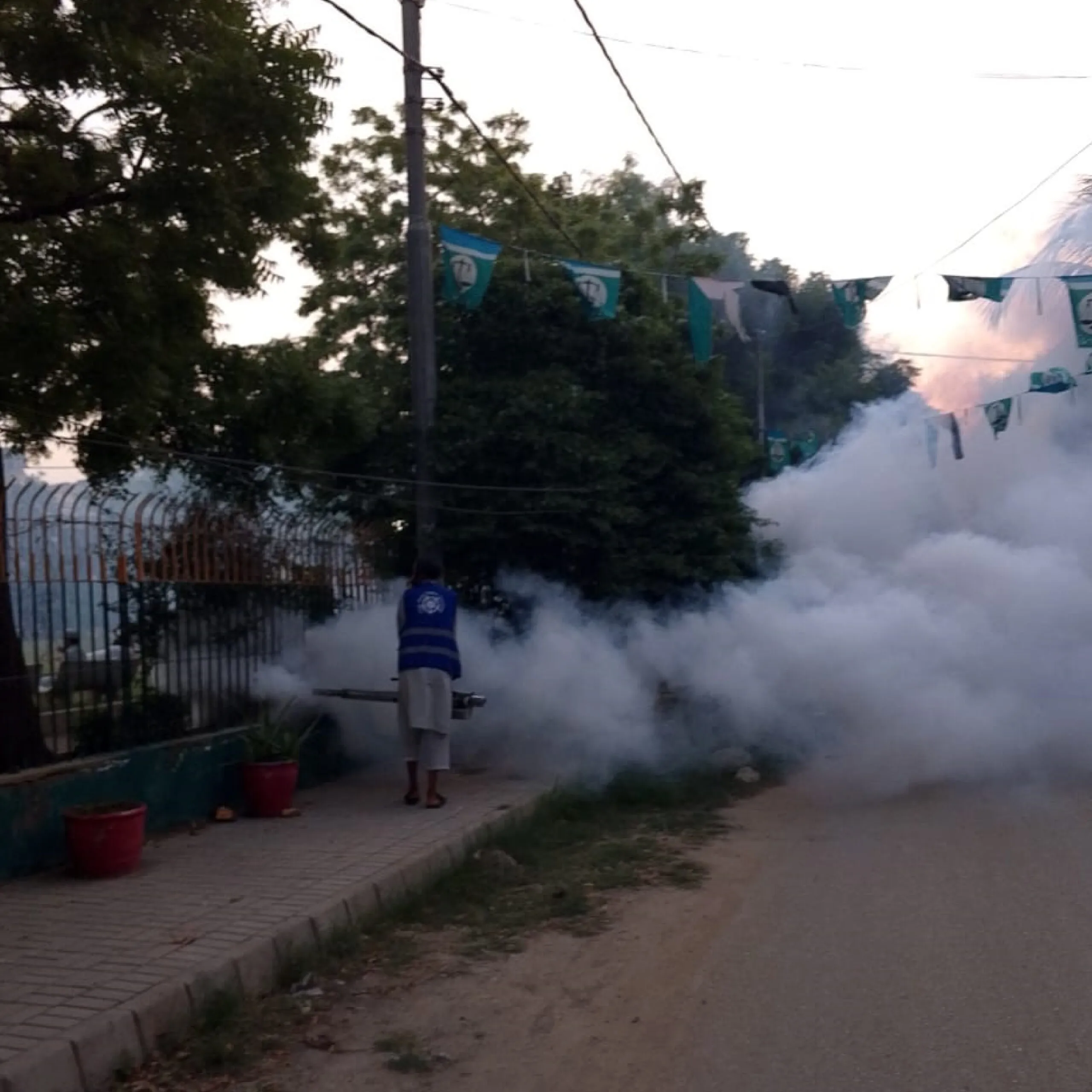 Monsoon Season Mosquito Control Efforts By CSF