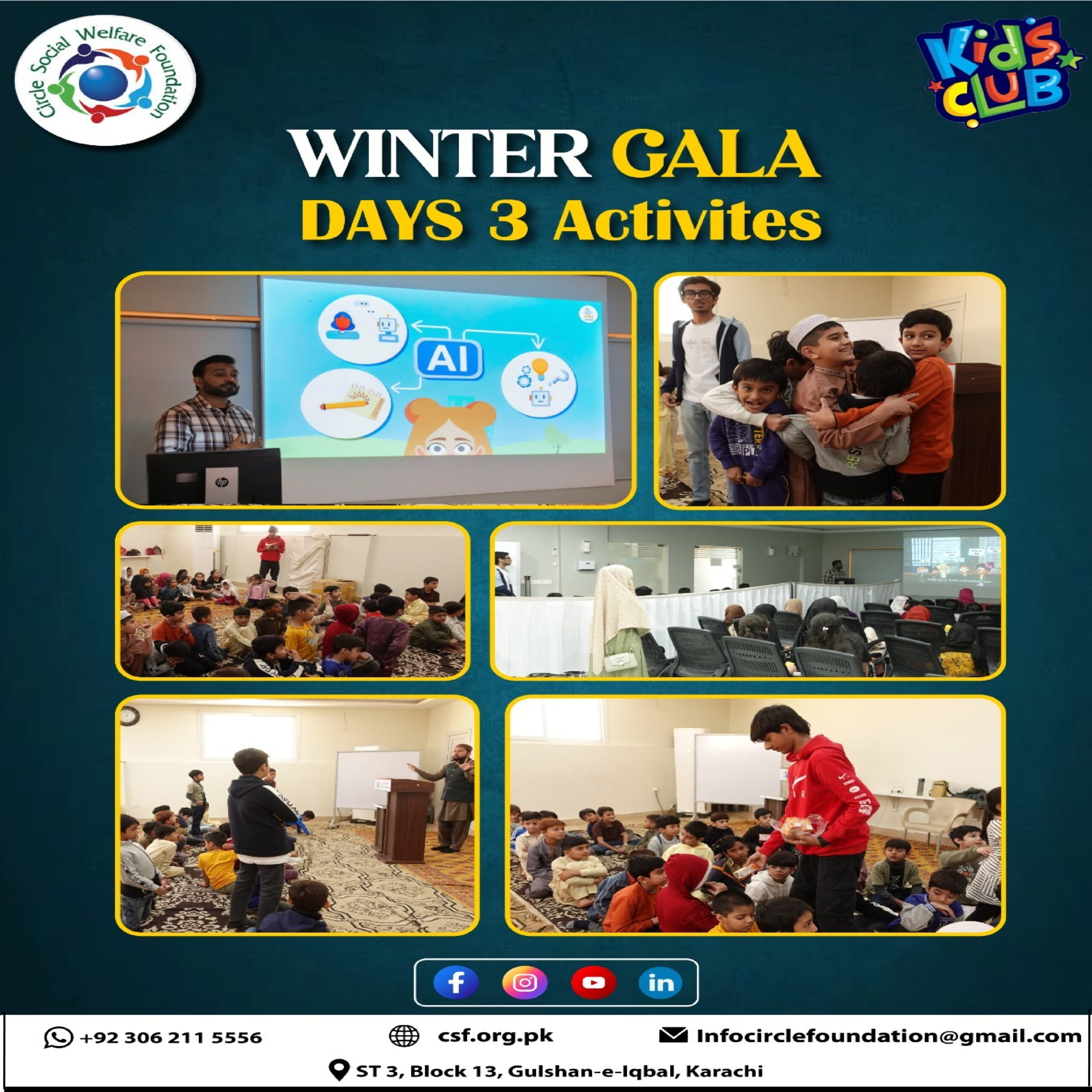 Winter Gala Day 3 Activities At CSF