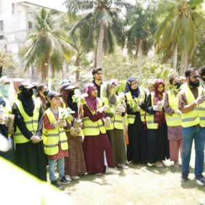 Plantation drive in Karachi by circle social welfare foundation